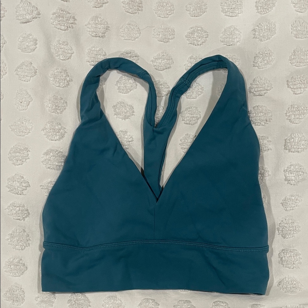 Athleta Deep Teal Sports Bra